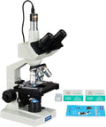 OMAX 40-2500X Trinocular Compound Microscope - Digital Imaging Ready