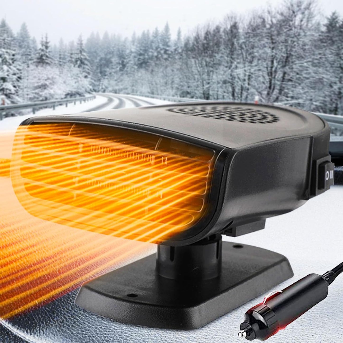 Stay Cozy on-the-go with MEXSSPO Car Heater