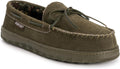 MUK LUKS Men's Paul Slipper - Plush Berber Suede Comfort