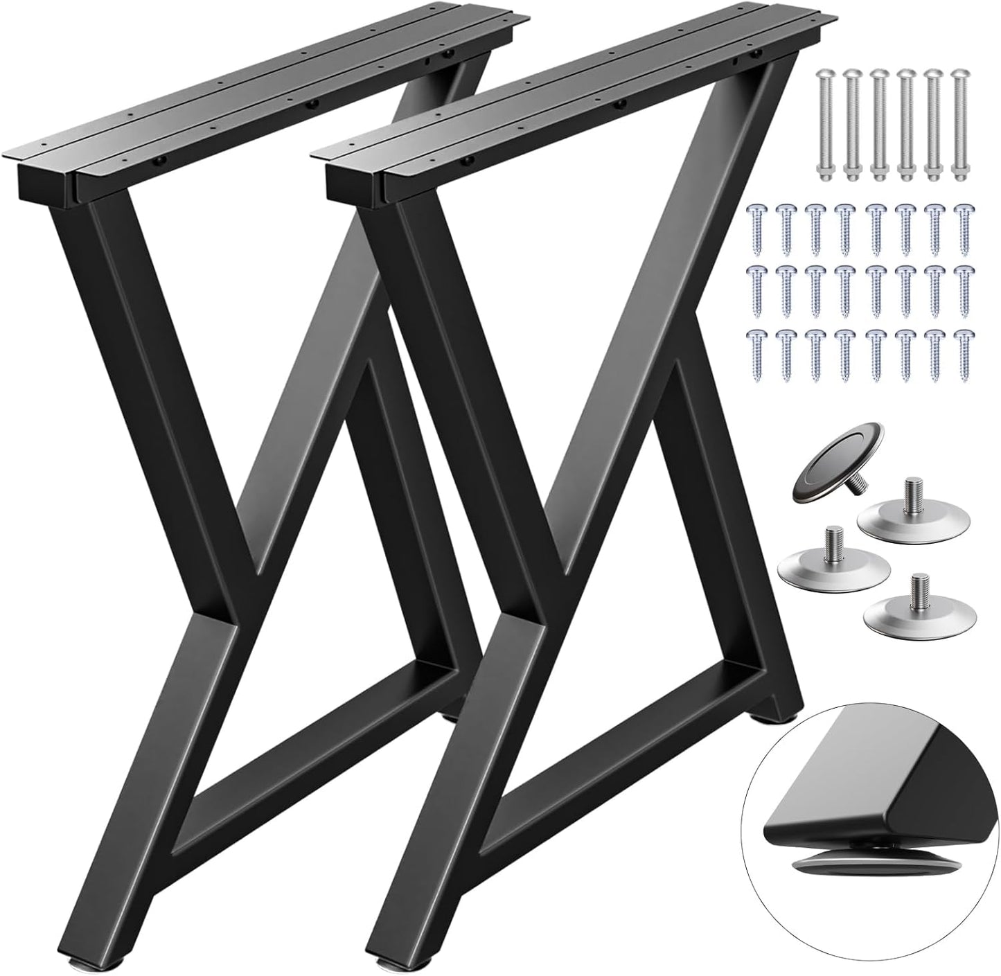 Heavy Duty Metal Table Legs for Dining Desk and Coffee Table