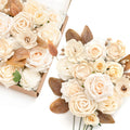 Ling's Moment Artificial Flowers Combo Box Set for DIY Weddings