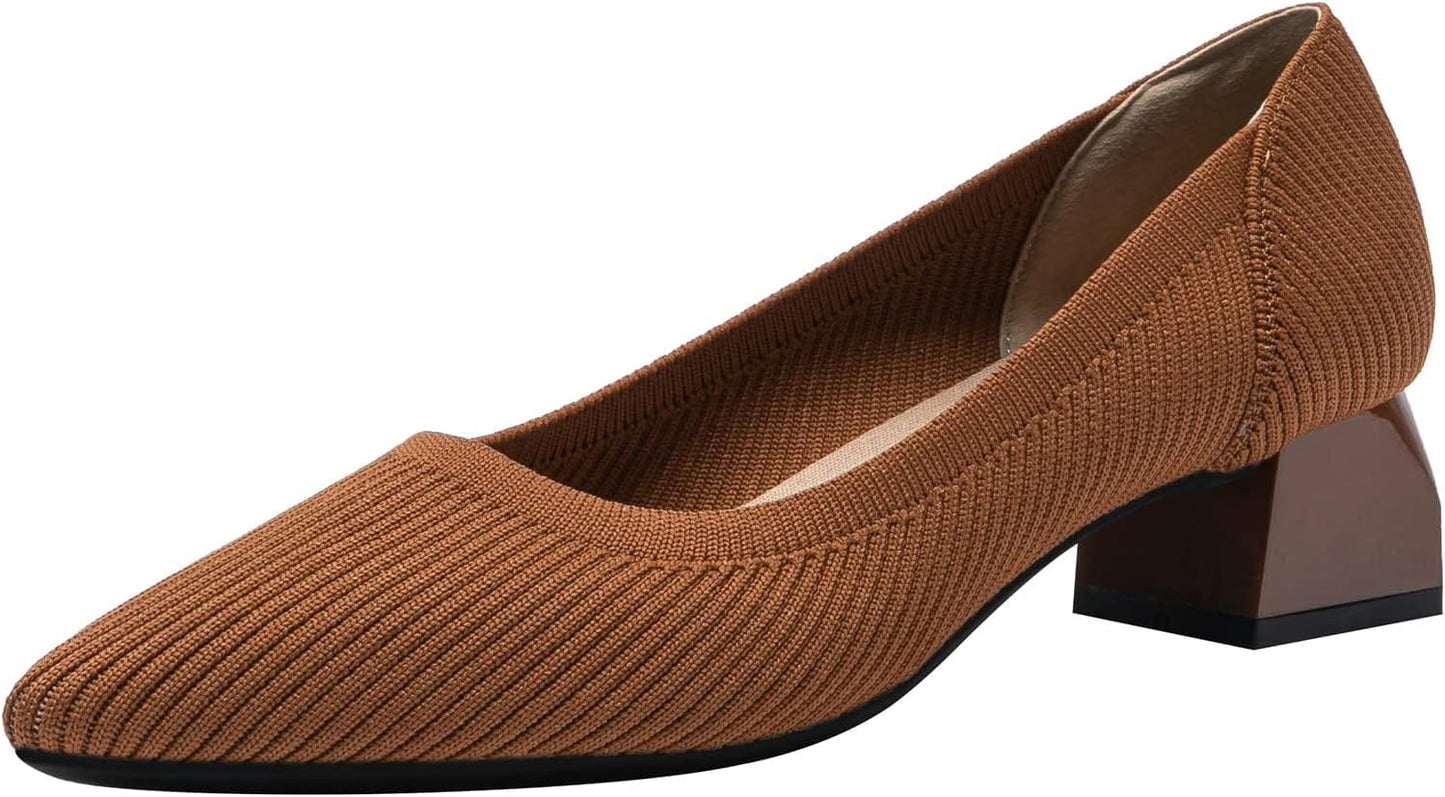 Youngshow Women's Pumps Kitten Heels for Comfort and Style