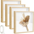 4 Pack 10 x 10 Shadow Box Frame 3D Picture Frame - Keepsake Display