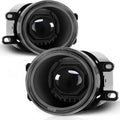 Round LED Fog Lights Assembly for Toyota Tacoma and 4Runner - Bright