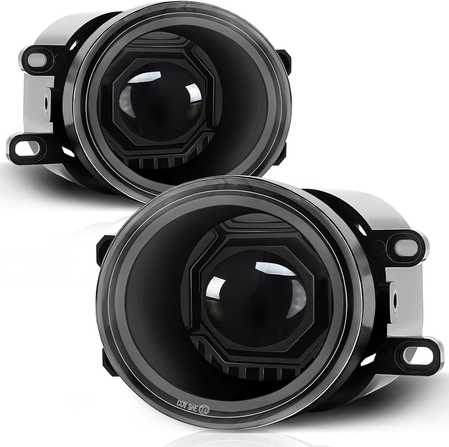 Round LED Fog Lights Assembly for Toyota Tacoma and 4Runner