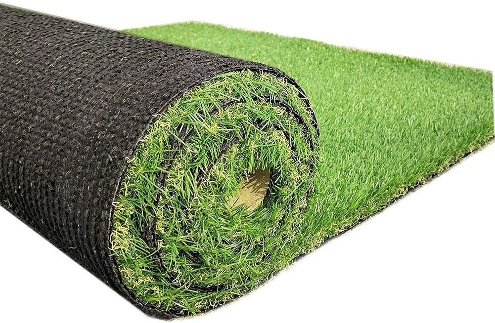 Artificial Grass Outdoor Rug 6.5 FT X 10 FT for Patio and More