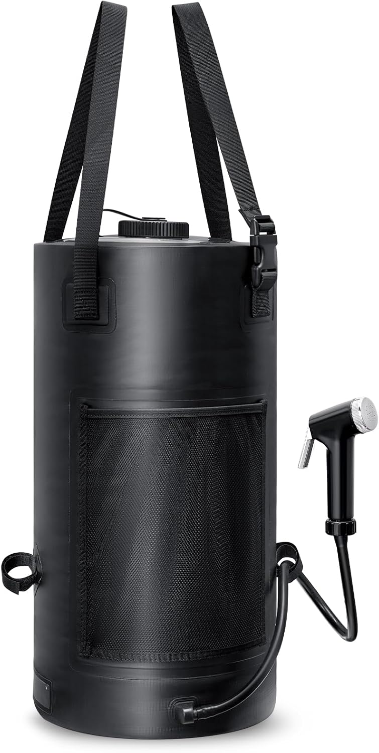 Portable Solar Shower Bag for Camping - Leak Proof
