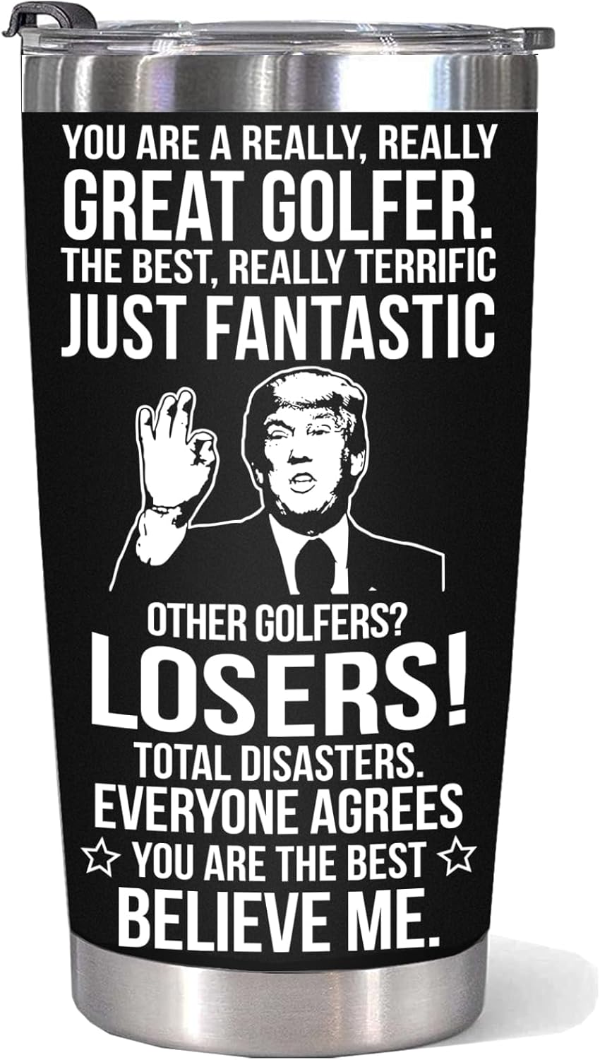 Personalized Golf Tumbler for Dad - Perfect Gift for Him
