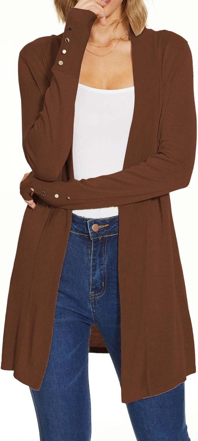 Spicy Sandia Women's Cardigan Sweaters for Casual Spring Wear