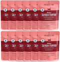 Human-Grade Salmon N' Pumpkin Wet Cat Food Pouch - 12 Pack
