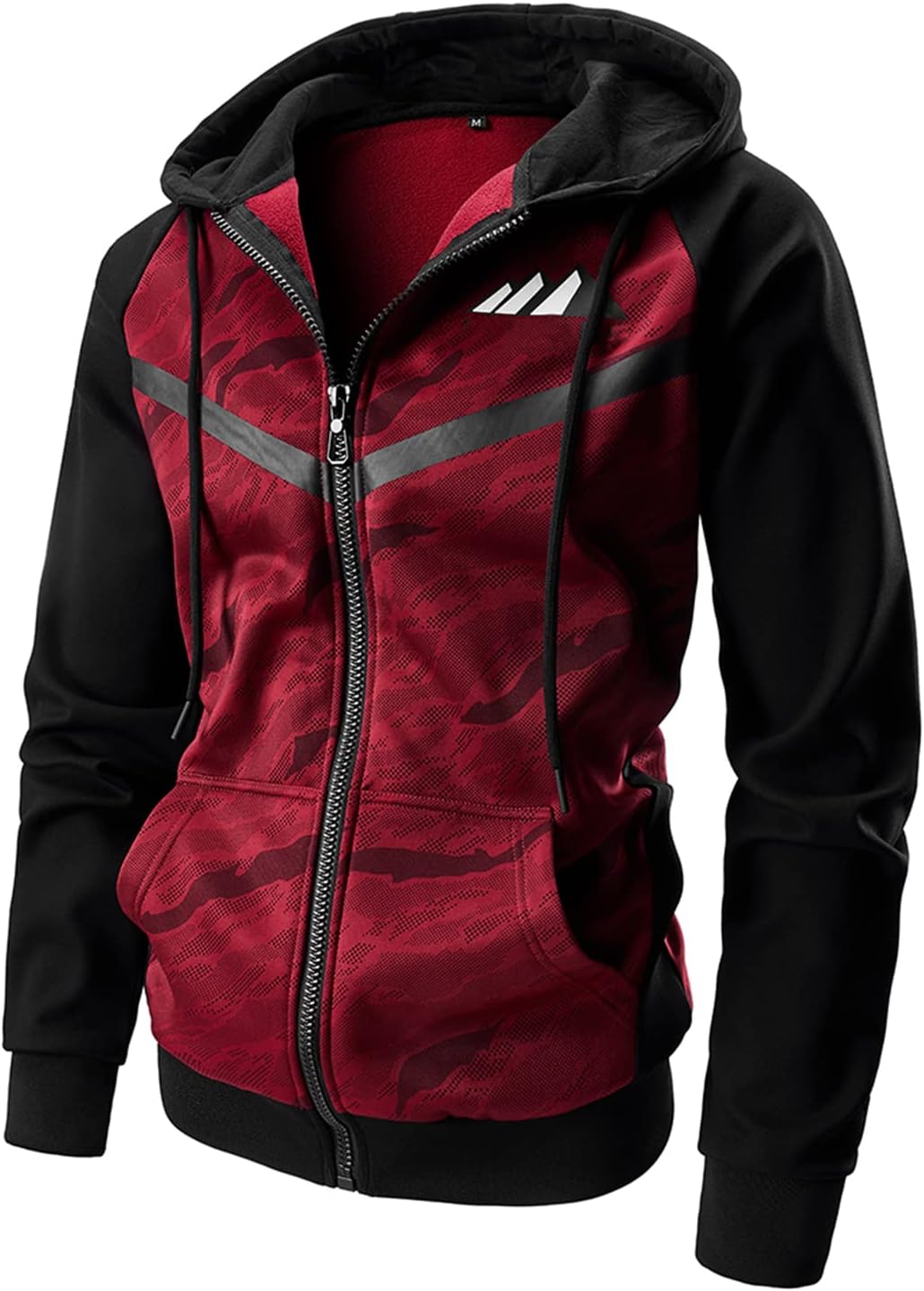 OHSNMAKSL Hoodies for Men - Warm Fleece Jacket for Winter