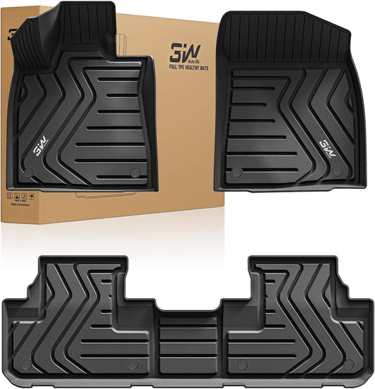 3W Floor Mats for 2016-2022 Lexus RX350/RX450h - All Weather