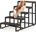 Pet Stairs for High Bed & Couch - 5 Steps Non-Slip Dog Stairs
