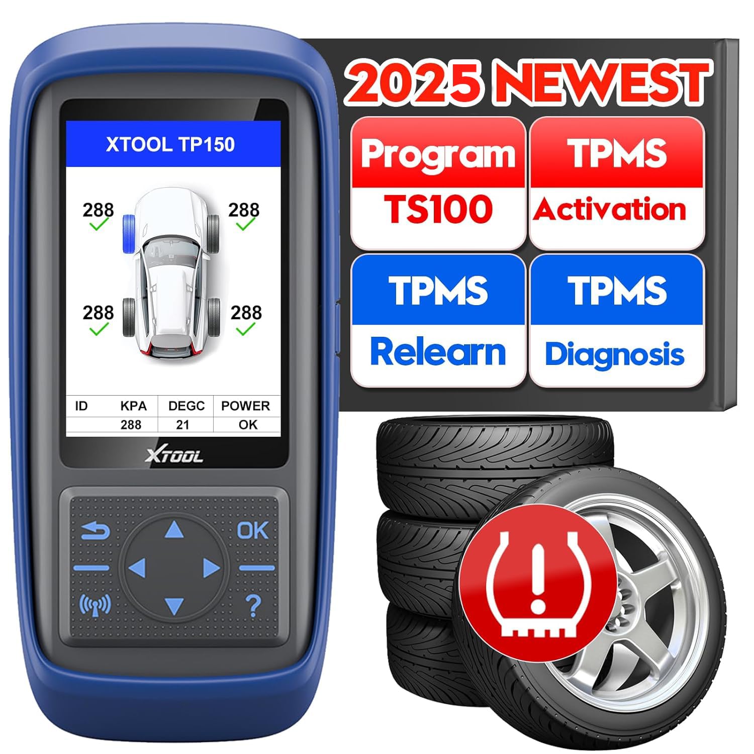 XTOOL TP150 TPMS Programming Tool for Tire Pressure Monitoring