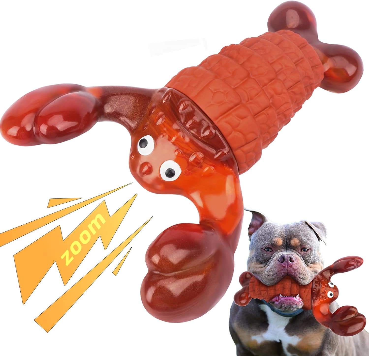 Indestructible Squeaky Dog Toy - Keep Large Dogs Busy!