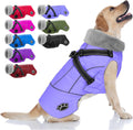 Doglay Dog Coat with Harness - Reflective Waterproof Winter Jacket