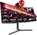 34 Inch Curved Monitor 180Hz UWQHD 3440x1440 - Immersive Ultrawide