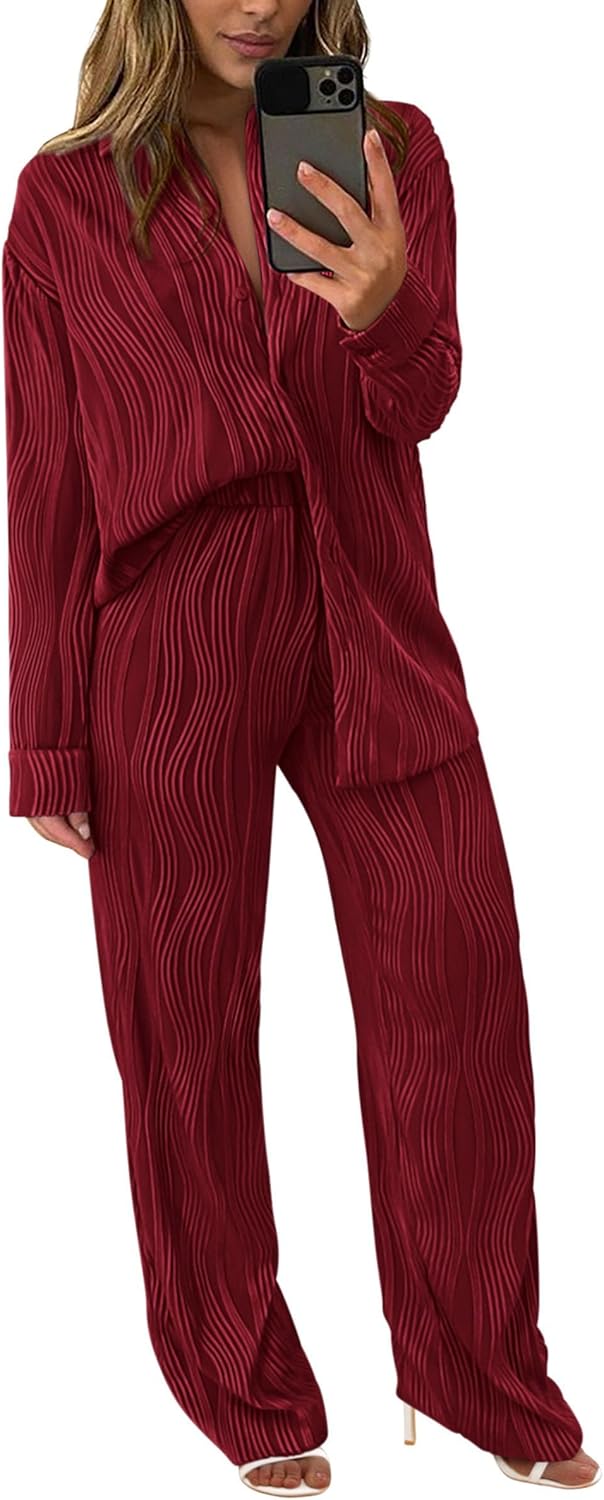 PRETTYGARDEN Women's 2 Piece Sets for Fall Casual Elegance