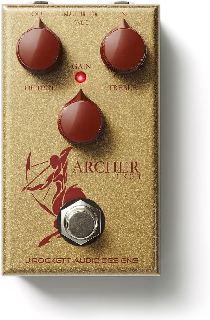 Tour Series Archer IKON Overdrive and Boost Guitar Effects Pedal