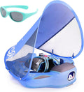 Mambo Float Non-Inflatable Baby Pool Float with Canopy - Upgraded