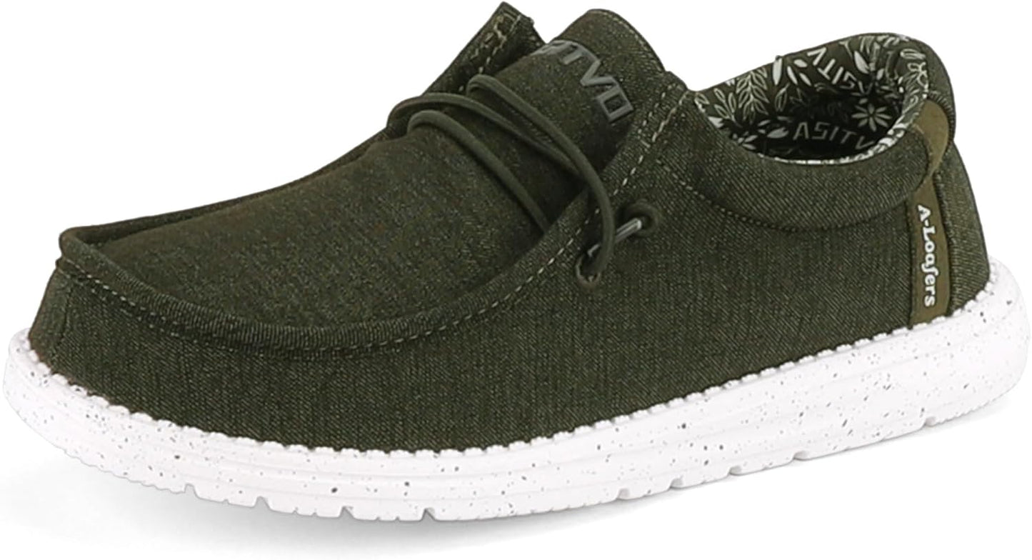 ASITVO Men's Wide Loafers & Slip-ons for Comfort and Style
