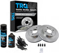 Front Ceramic Brake Pad & Rotor Kit for 2000-04 Ford Focus - Complete