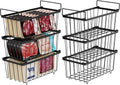 Deep Freezer Organizer Bins for 7 cu ft Chest Freezers - Stackable
