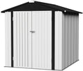 Flamaker Storage Shed 6 x 8 ft Metal Garden Shed - Weather Resistant