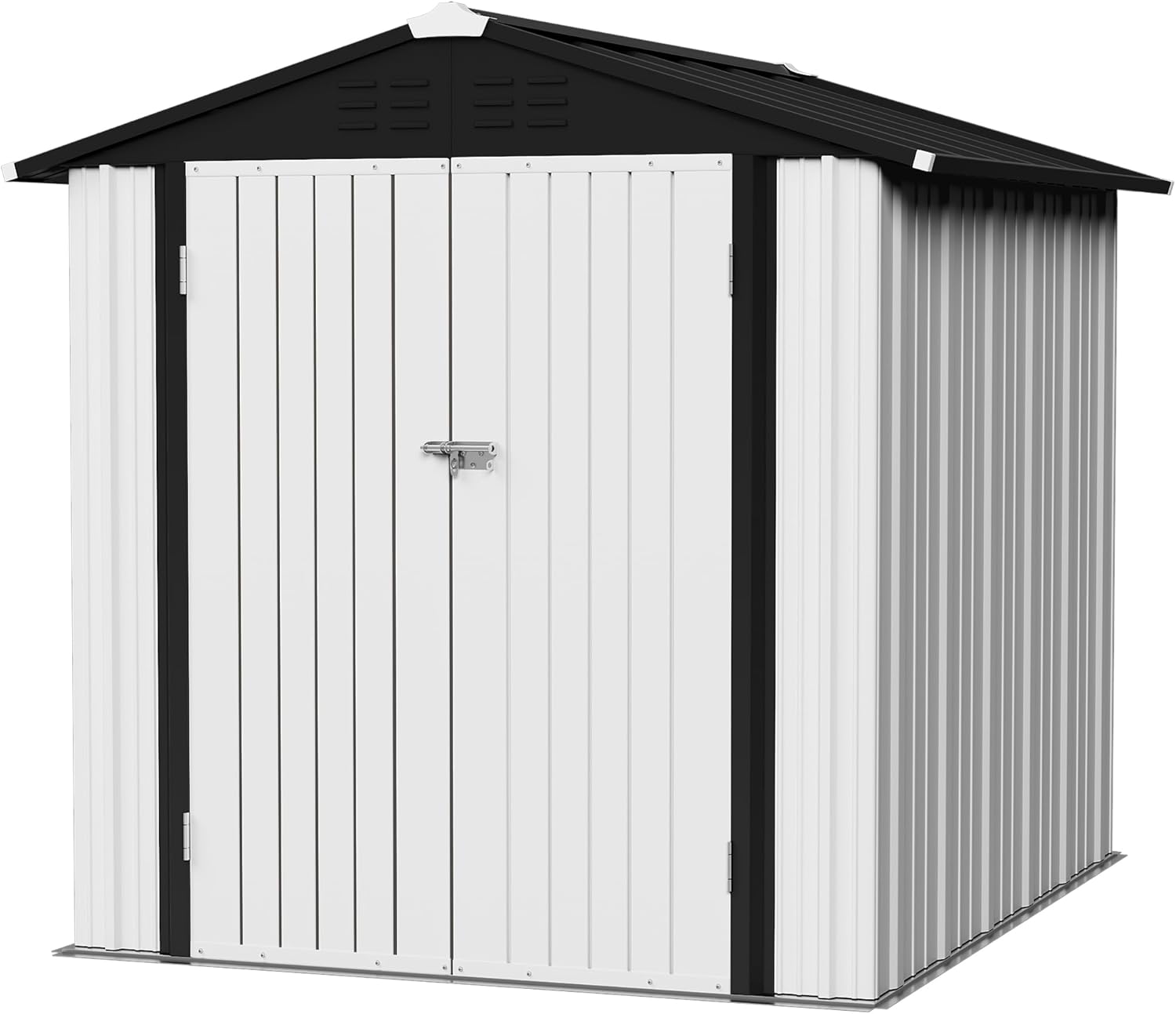 Flamaker Waterproof Metal Garden Shed for Outdoor Storage Needs