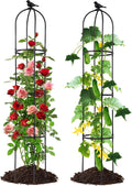 Lalahoni Garden Trellis for Climbing Plants - Tall 67in Obelisk