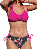 CUPSHE Women's Reversible Bikini Set with Padded Tank Top - Braided