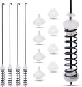 Washer Suspension Rod Kit 4Pcs Replacement - Stabilizes Tub & Reduces