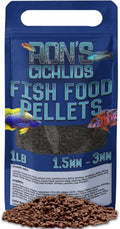 Mbuna African Cichlid Fish Food Pellets - Color & Health