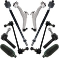 Front Steering & Suspension Kit Control Arm with Ball Joint - 10 Piece