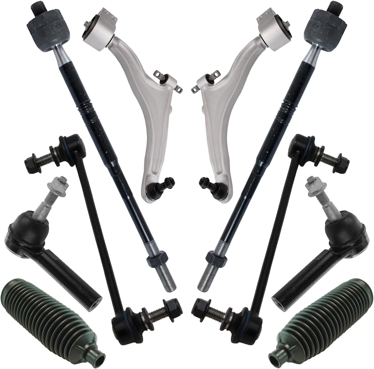 TRQ Front Steering & Suspension Kit for 2010-2016 Cadillac SRX