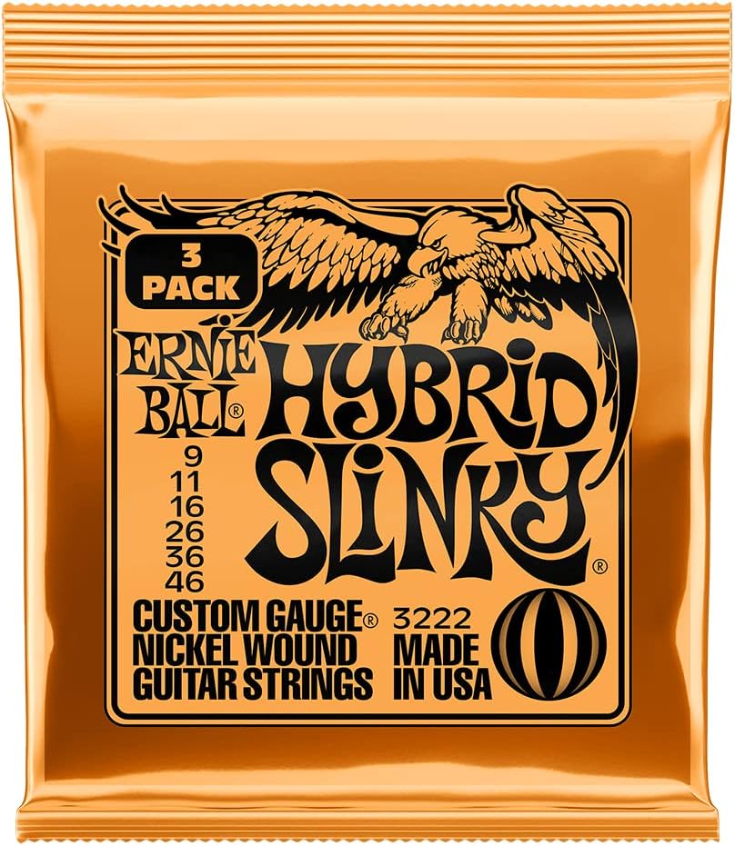 Ernie Ball 2222 Hybrid Slinky 6 Pack - Optimal Tone