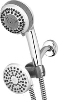 Waterpik Power Spray Dual 2-in-1 Shower System - Rain + Handheld