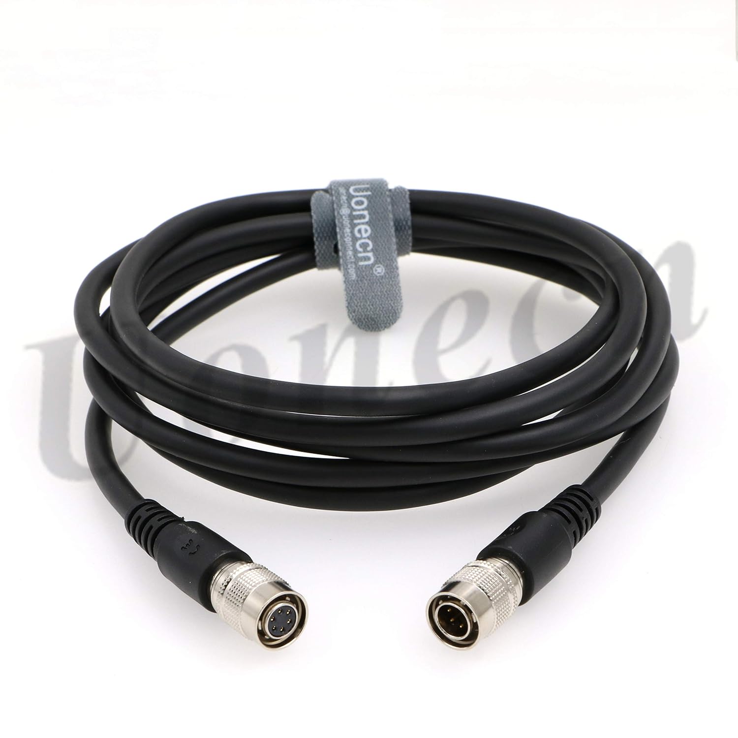 6 Pin Hirose Male to Female Cable for Reliable Signal Transmission