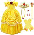 TYHTYM Princess Costumes for Little Girls - Dress Up Fun