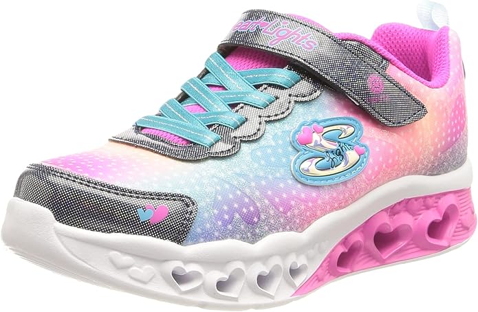 Skechers Unisex-Child Flutter Heart Lights-Simply Sneaker Review