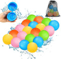 Reusable Water Balloons 20PCS Quick Fill Water Balls - Easy Fill