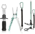 HAUSHOF 3PC Fishing Tool Kit - Corrosion-Resistant Pliers, Gripper
