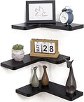 Fuqing Corner Floating Shelves Set of 3 - Space-Saving Corner Storage