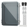 Lockable Outdoor Weatherproof Electrical Box NEMA 4 - Clear Enclosure