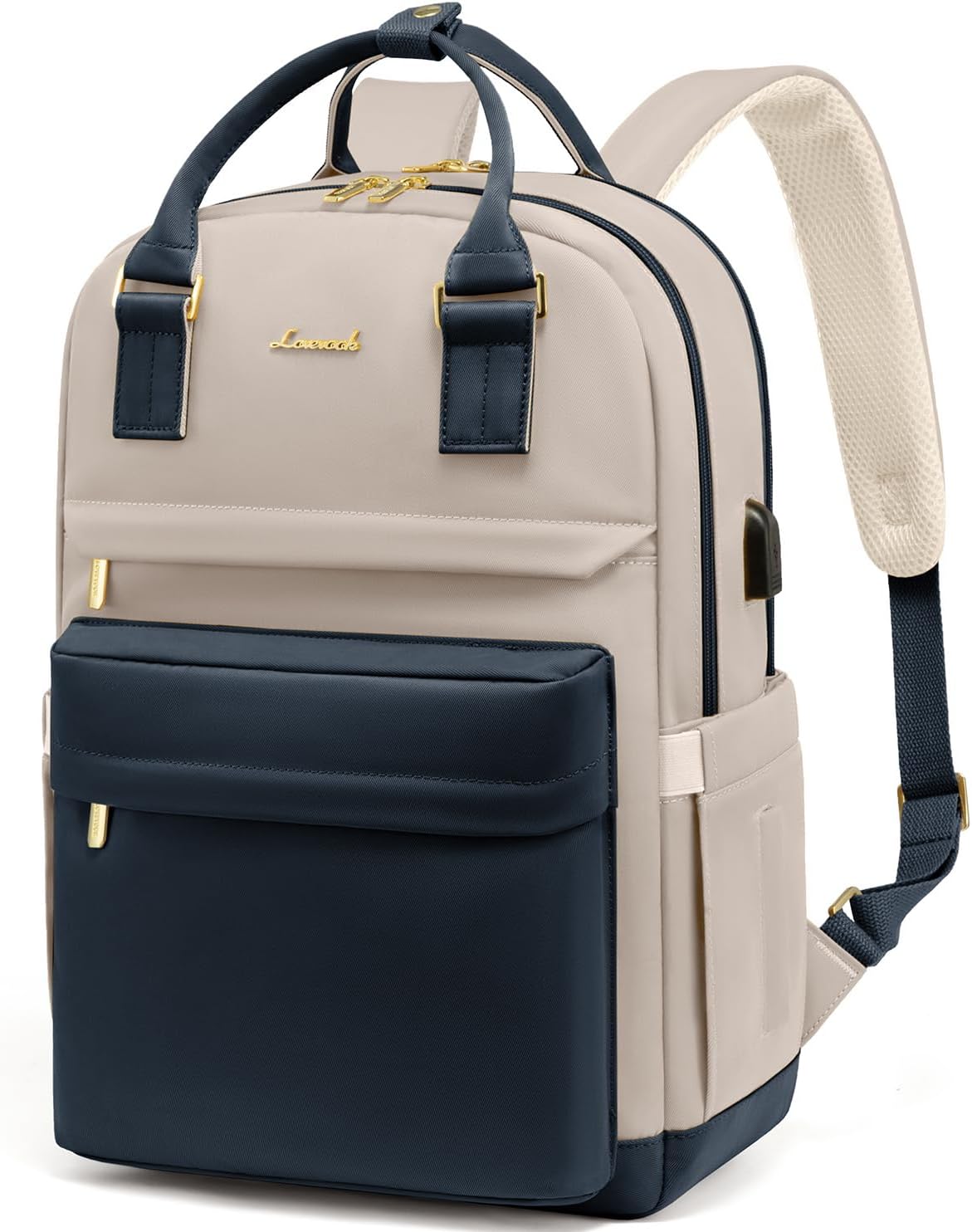 LOVEVOOK Laptop Backpack for Women with USB Port and Style