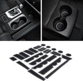 Toyota Tundra Console, Cup Holder & Door Pocket Inserts Kit - Premium
