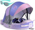 Pearl Foam Mambo Float with Canopy and Tail - Infant Swim Trainer