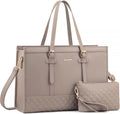 LOVEVOOK Laptop Bag for Women 15.6 in - Quilted Professional Tote