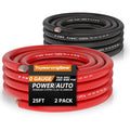 0 Gauge 50ft Power/Ground Wire Set - True 0 AWG Red & Black