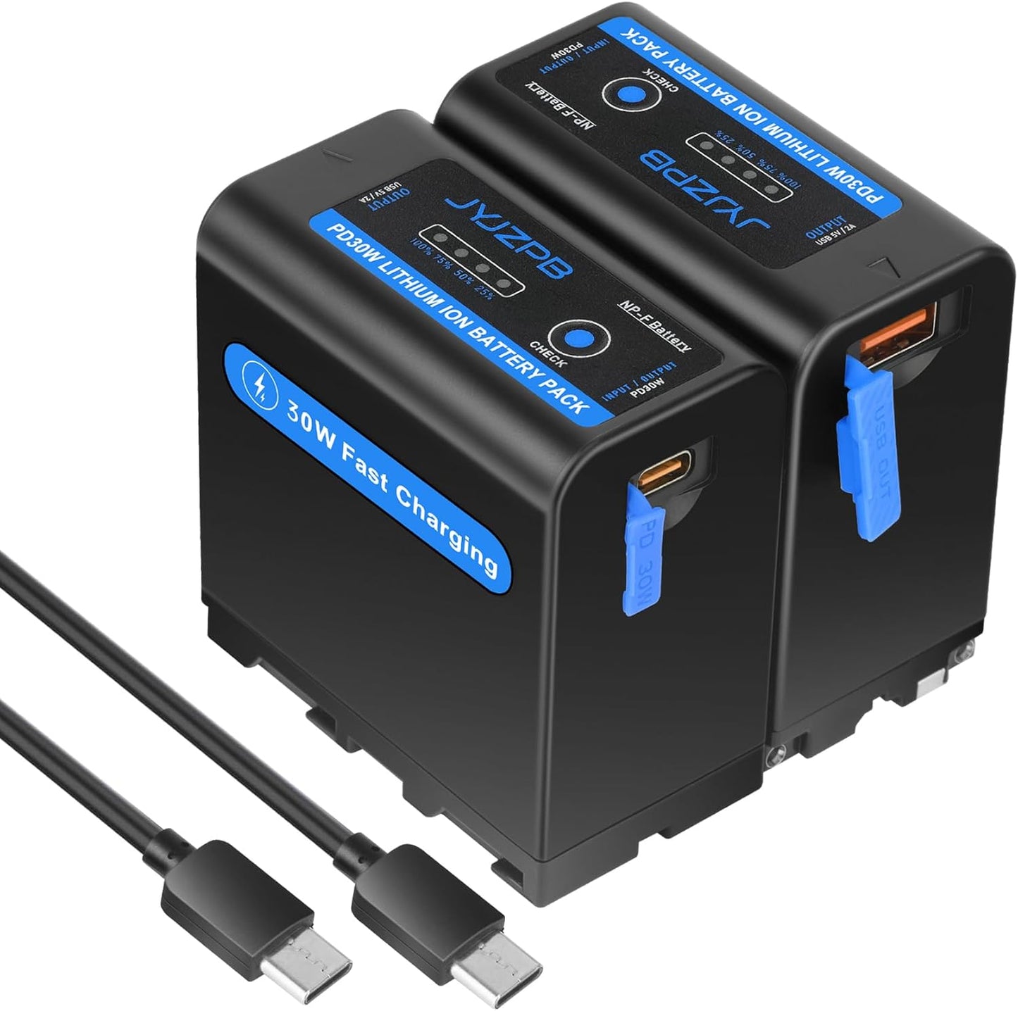 JYJZPB NP-F970 Batteries: Fast Charging & High Capacity